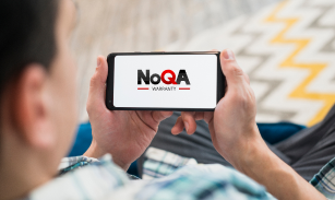 person using NoQA